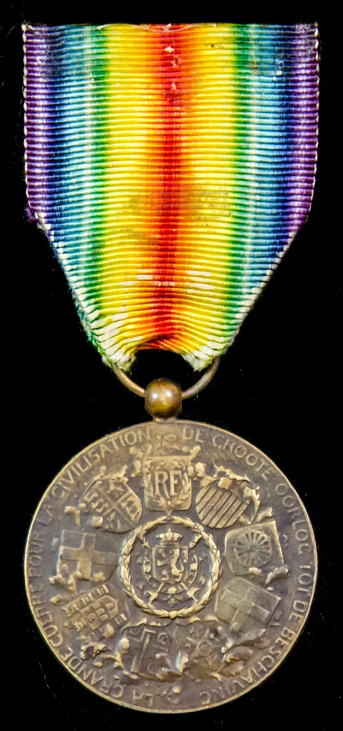 Belgium: Inter-Allied Victory Medal 1914-1919, by Paul Dubois