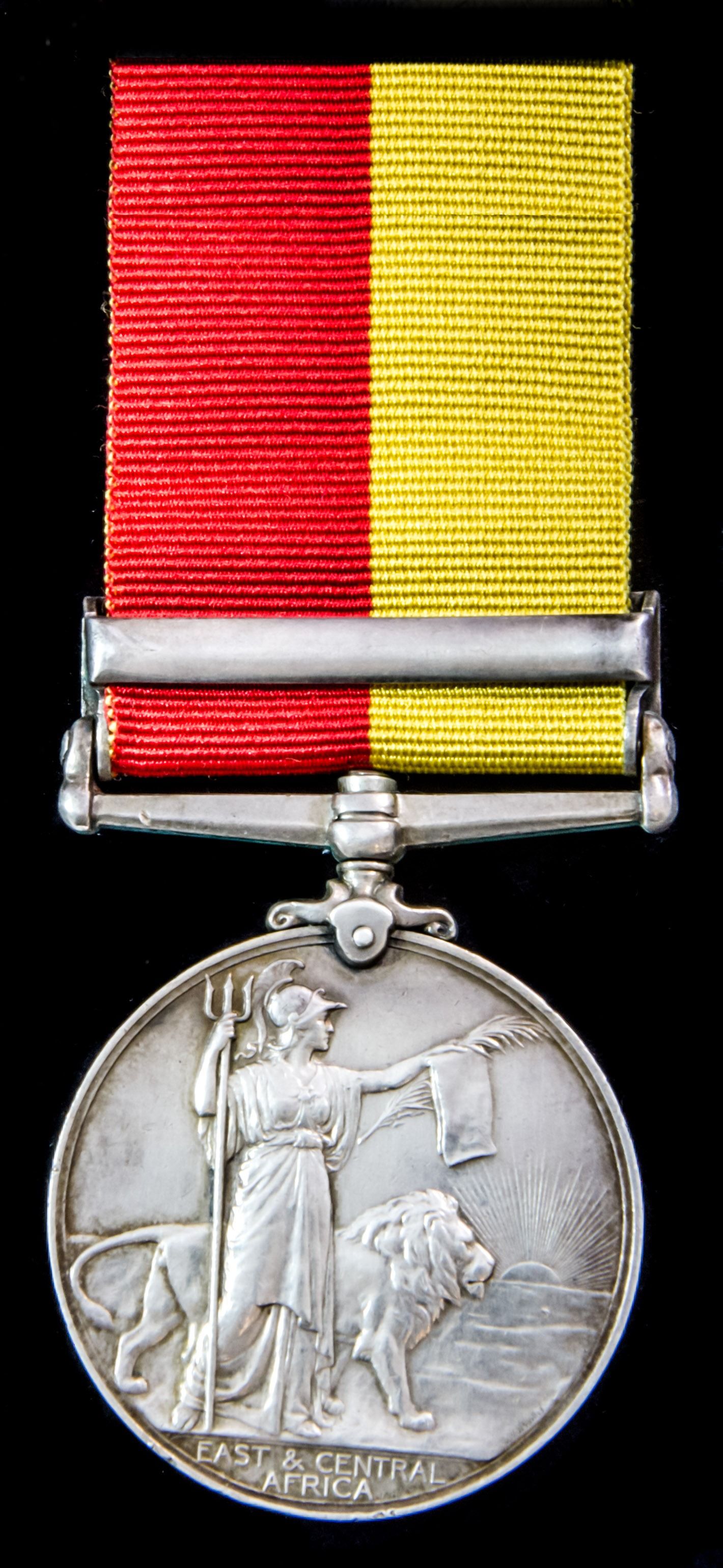 A scarce East and Central Africa Medal 1897-99, 1 Clasp: Uganda 1897-98, officially engraved nami...