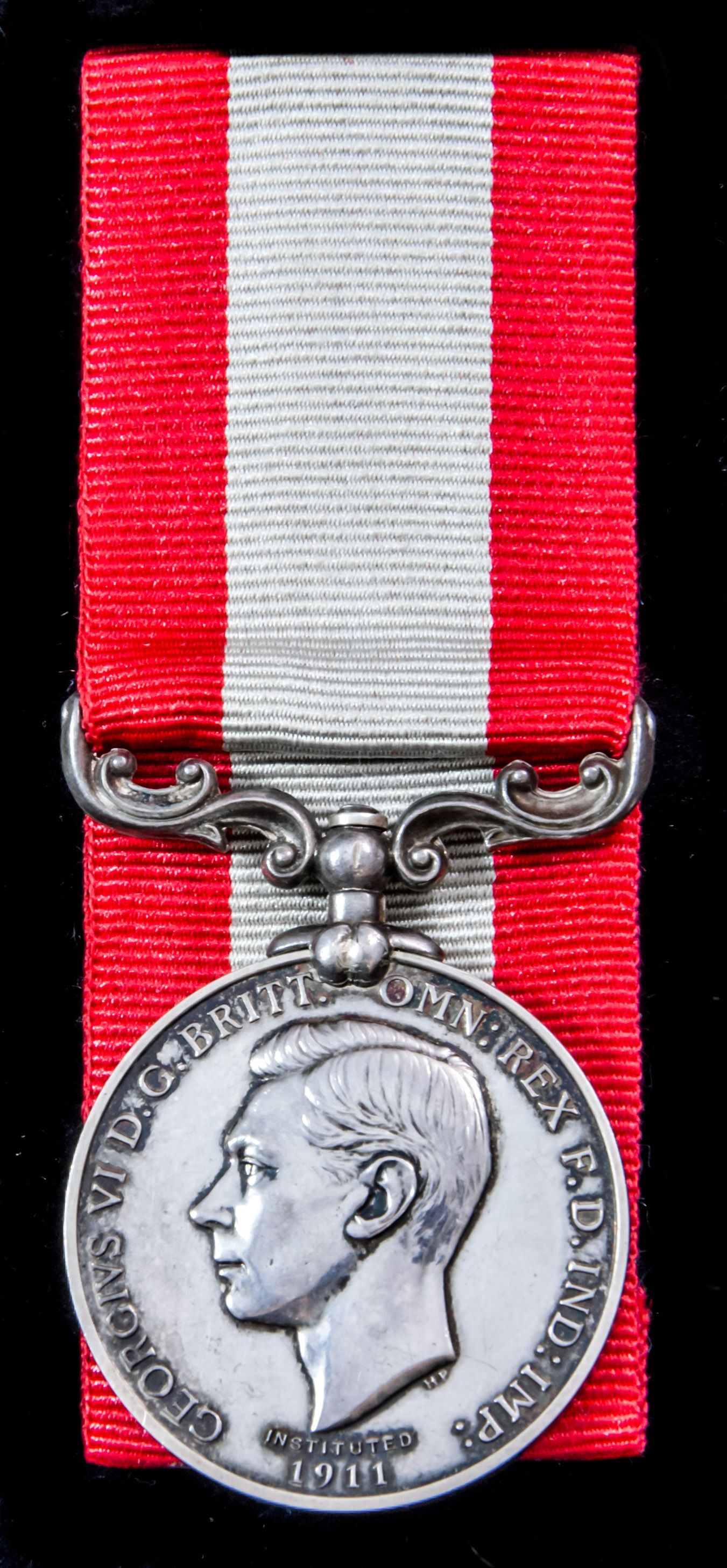 Rocket Life Saving Apparatus Volunteer Long Service Medal, GVIR 1st type bust, Board of Trade rev...