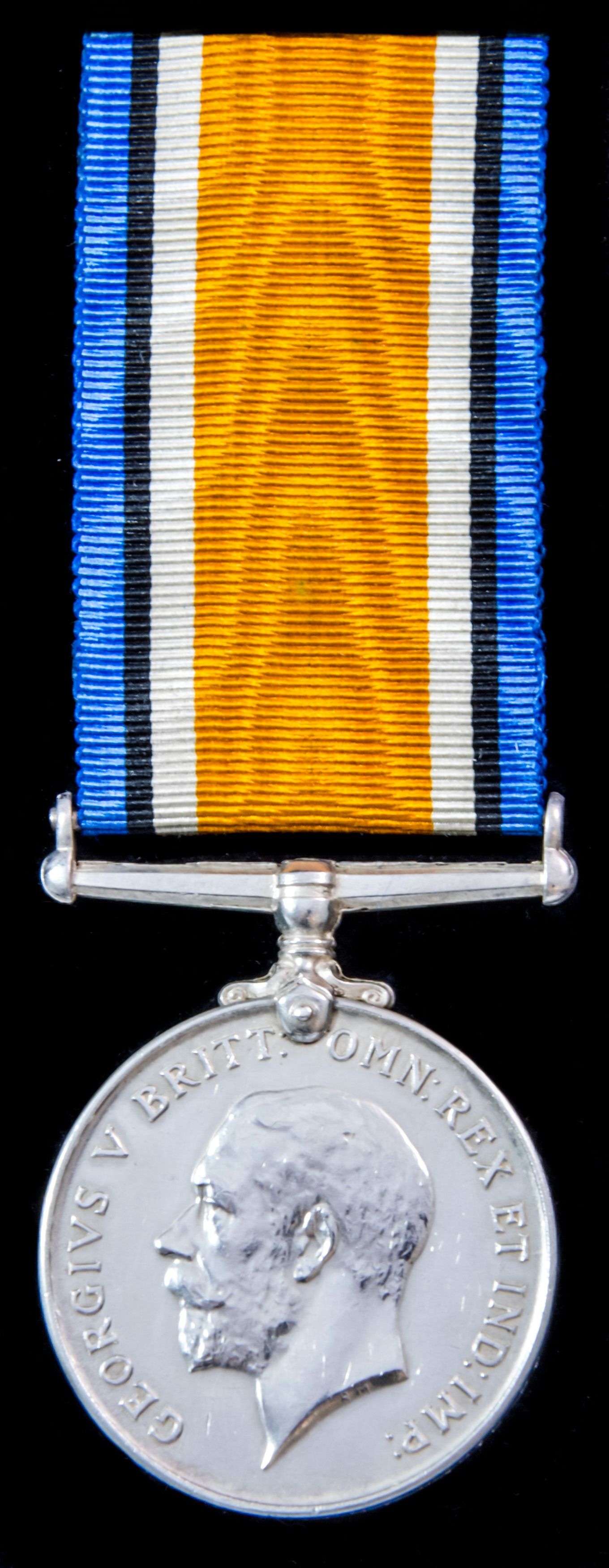 Casualty British War Medal 1914-1919 awarded to Private S. Sugden, West Riding Regiment who suffe...