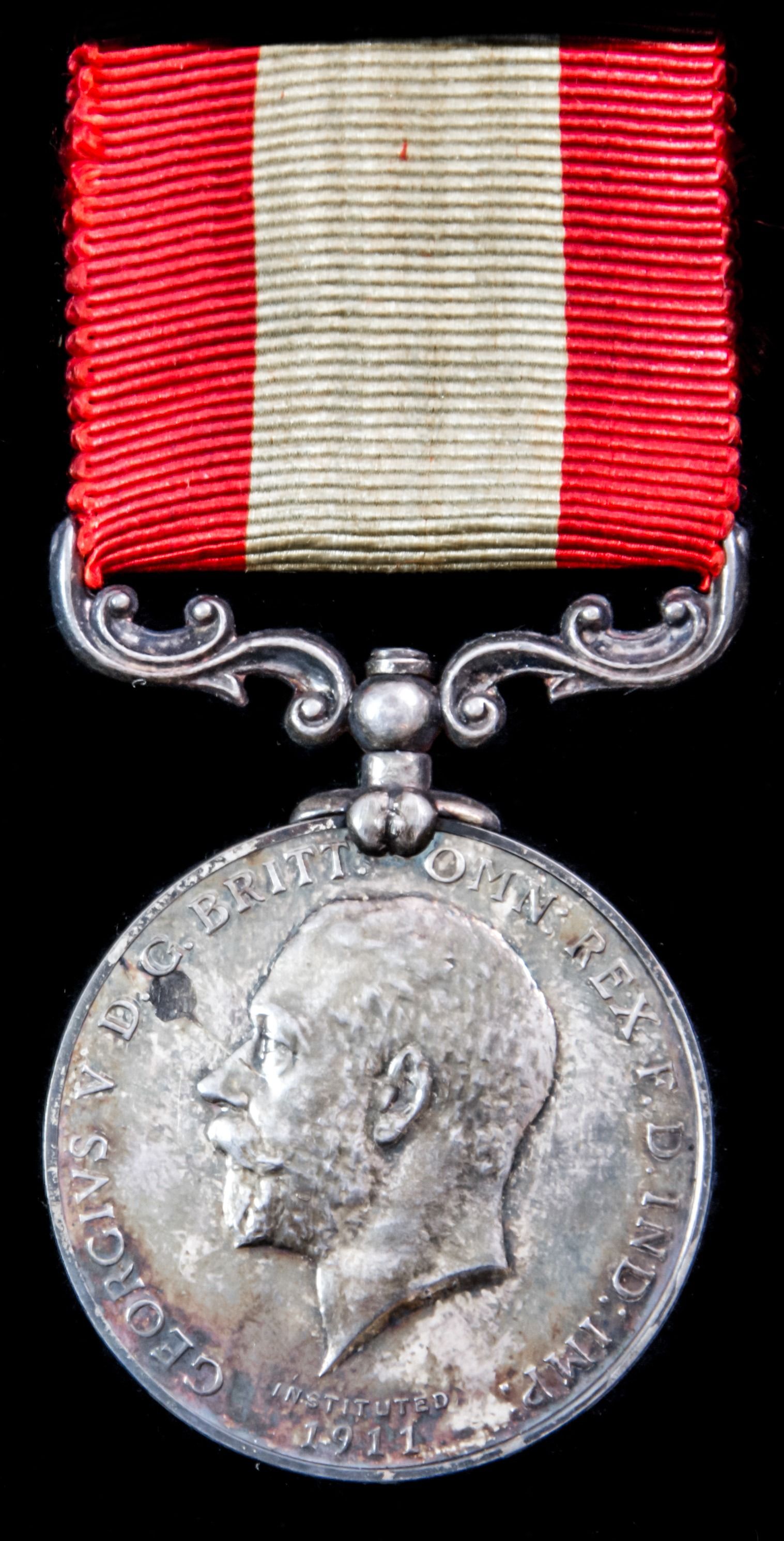 Boxed Rocket Life Saving Apparatus Volunteer Long Service Medal, GVR bust, Board of Trade reverse...