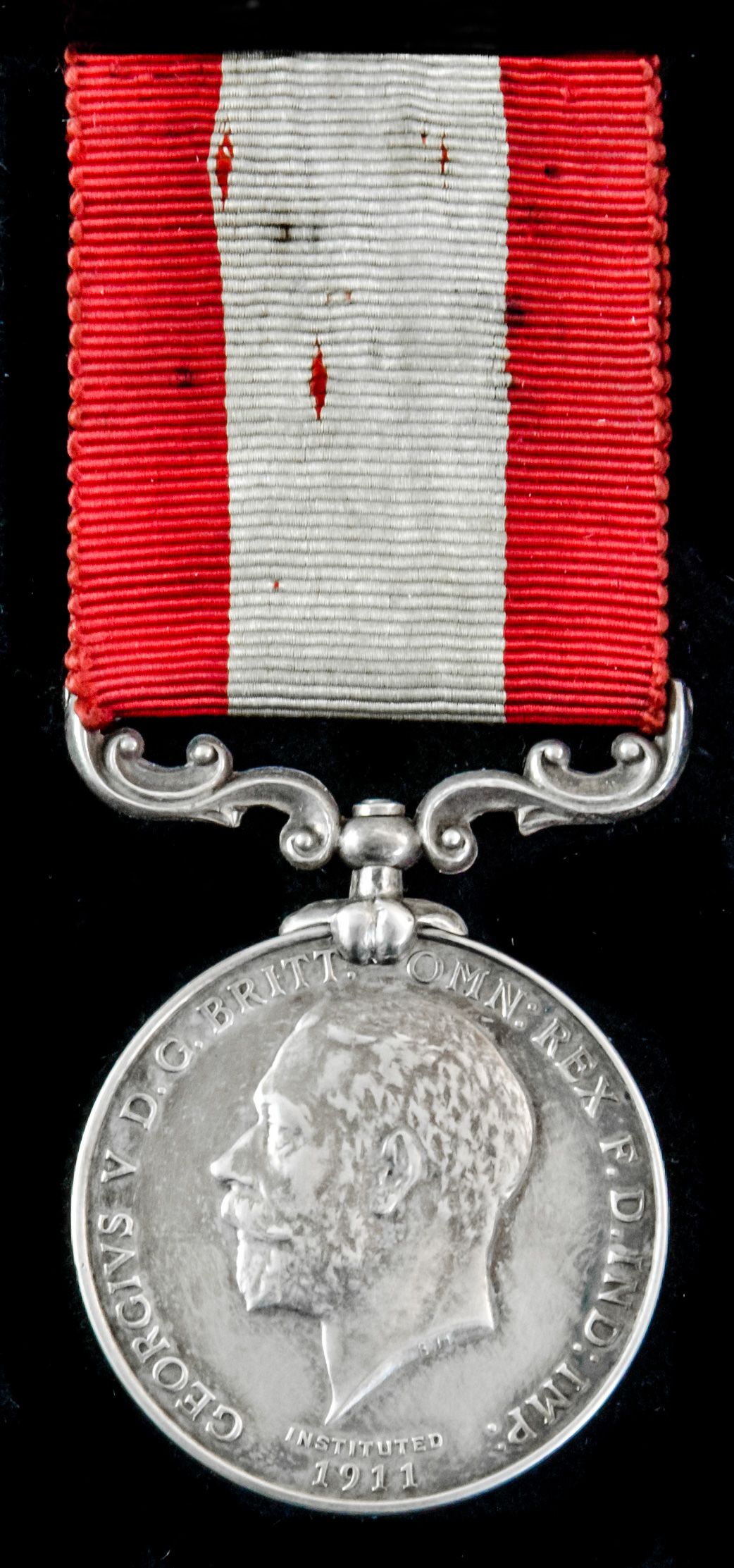 Boxed Rocket Life Saving Apparatus Volunteer Long Service Medal, GVR bust, with Board of Trade re...
