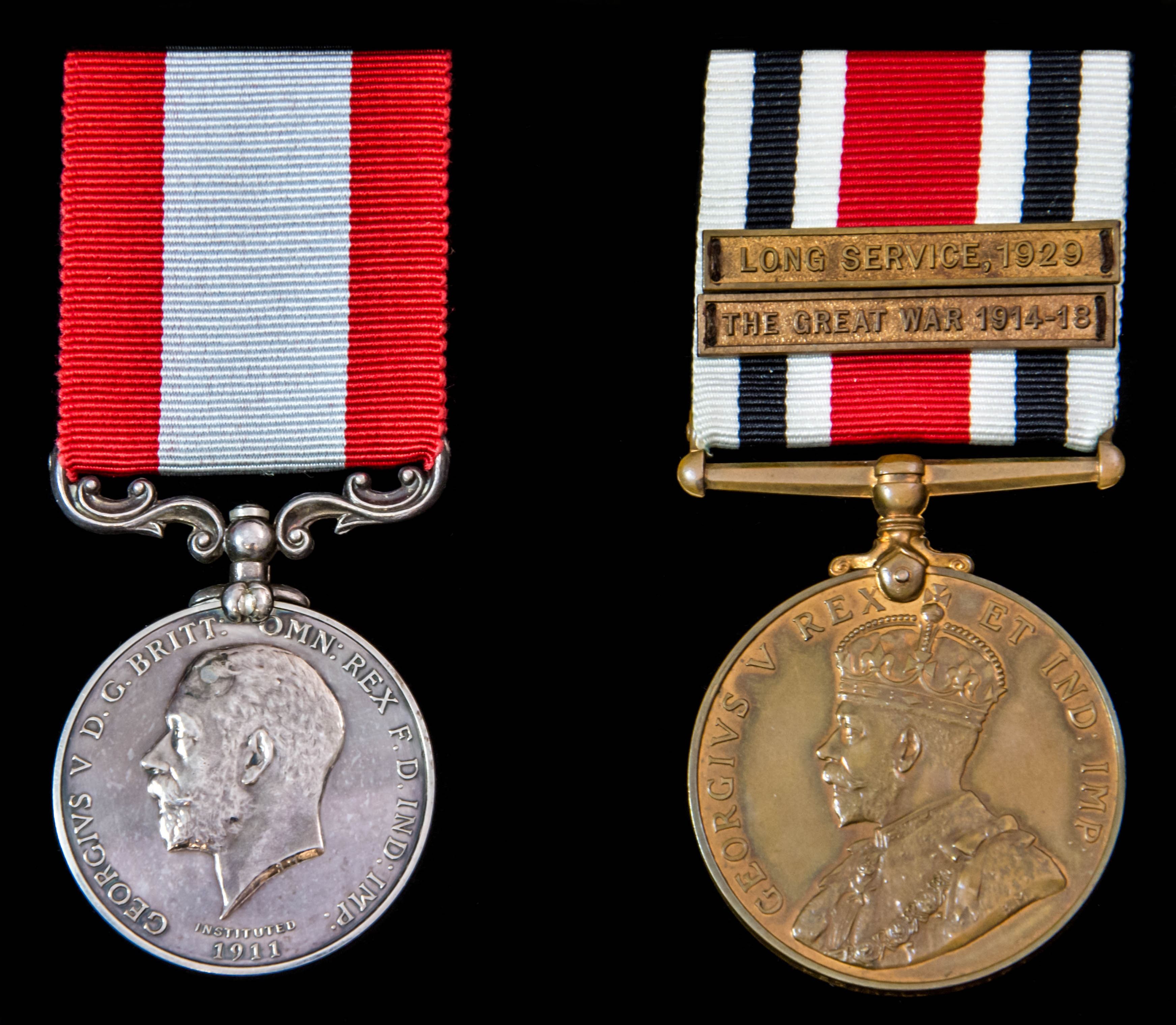 A Rocket Life Saving Apparatus Volunteer Long Service and Special Constabulary Long Service and G...