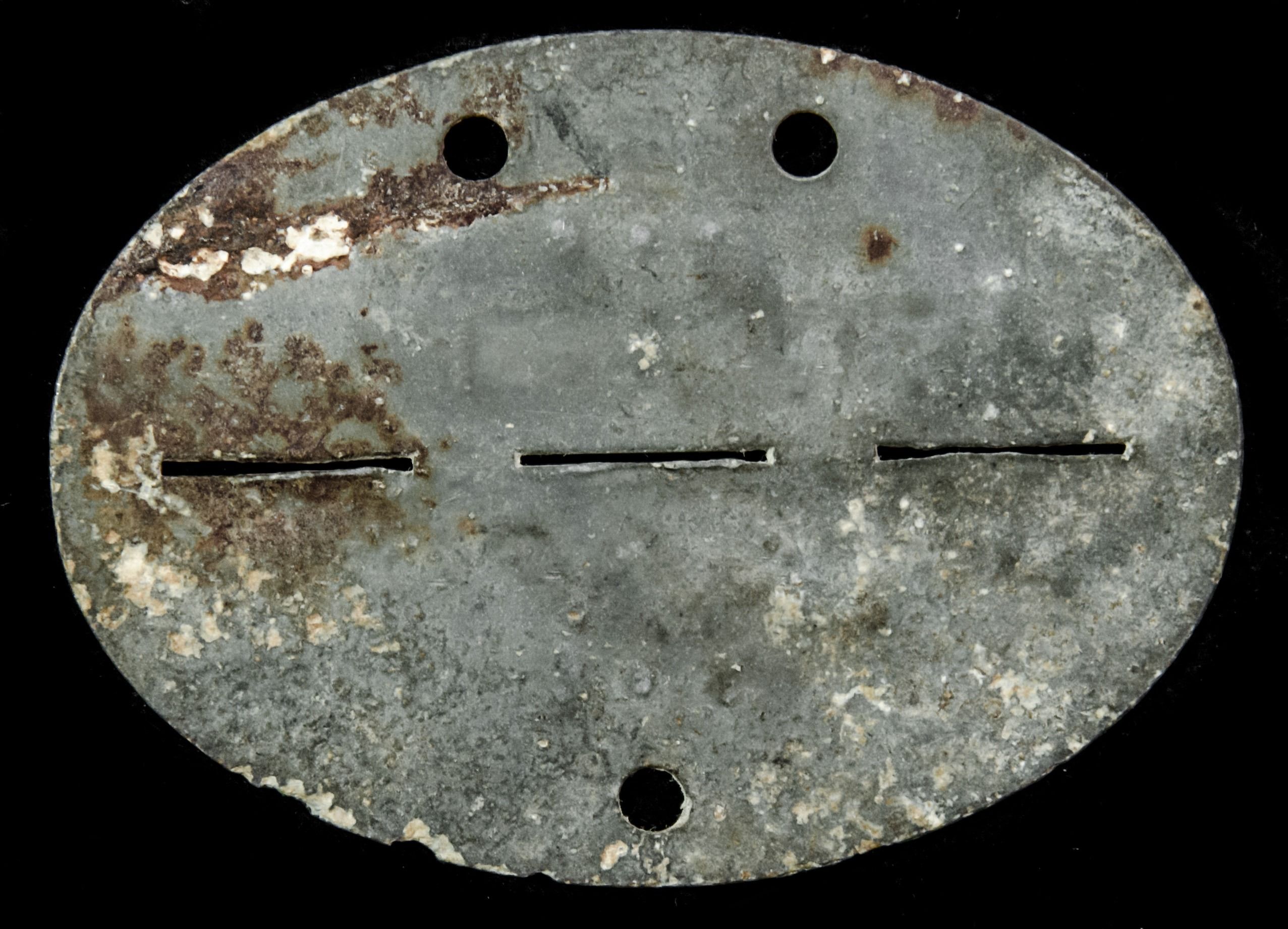 Germany - Third Reich: German Ordnungspolizei Complete Identity Disc (Erkennungsmarke) for a poli...