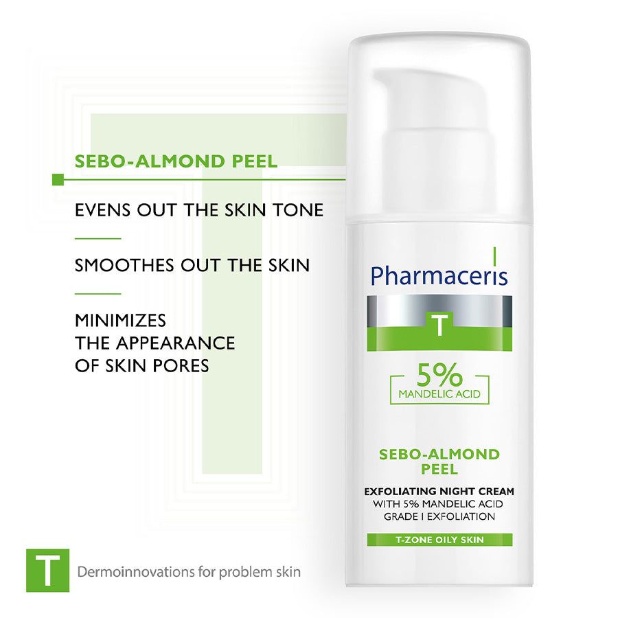 Sebo-Almond Peel 5% Night Cream 50ml