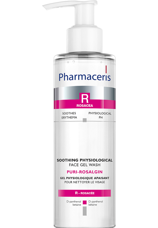 Puri-Rosalgin Soothing Face Gel Wash for Rosacea 190ml