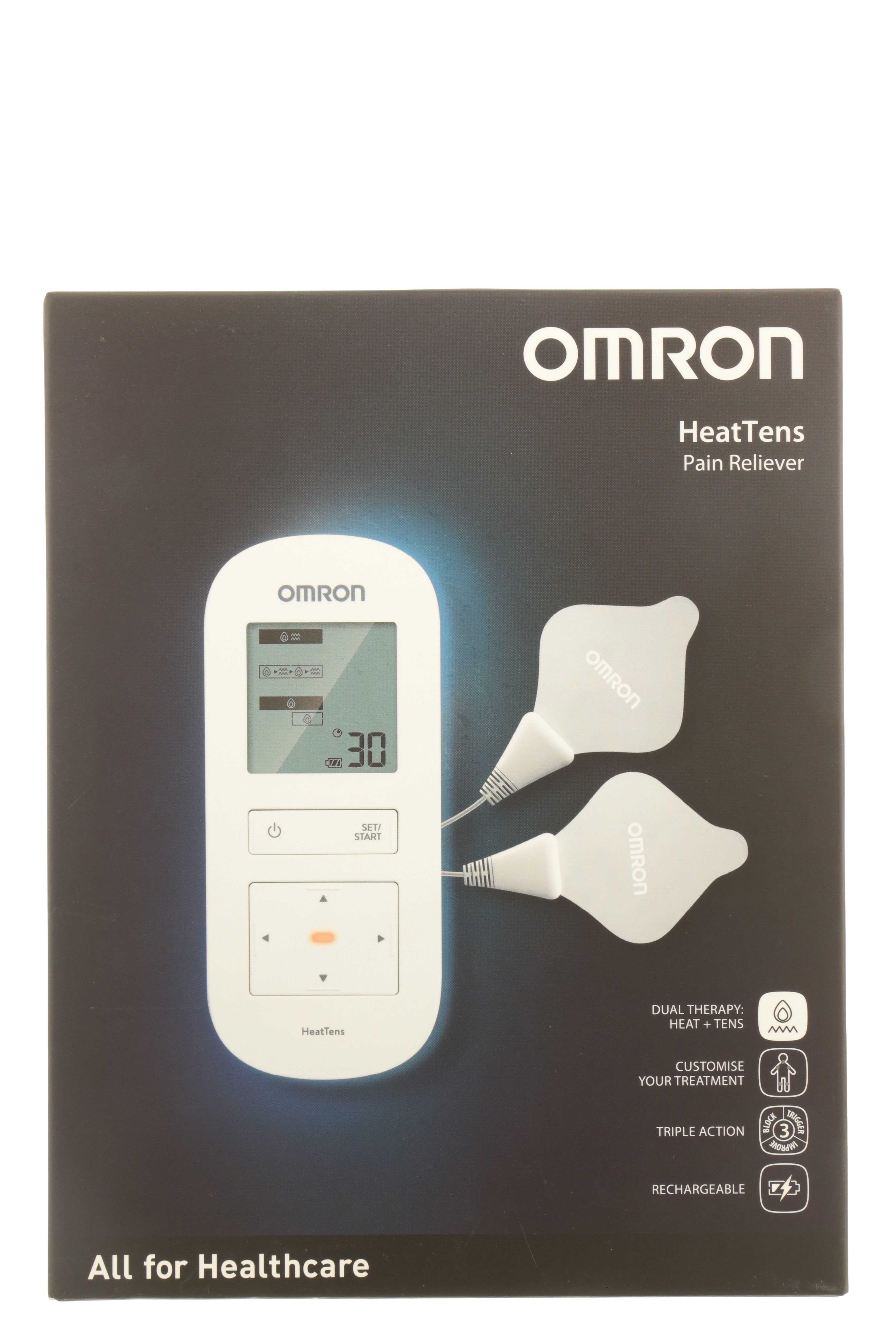 Heat Tens - pain reliever with Dual Therapy 1 unit