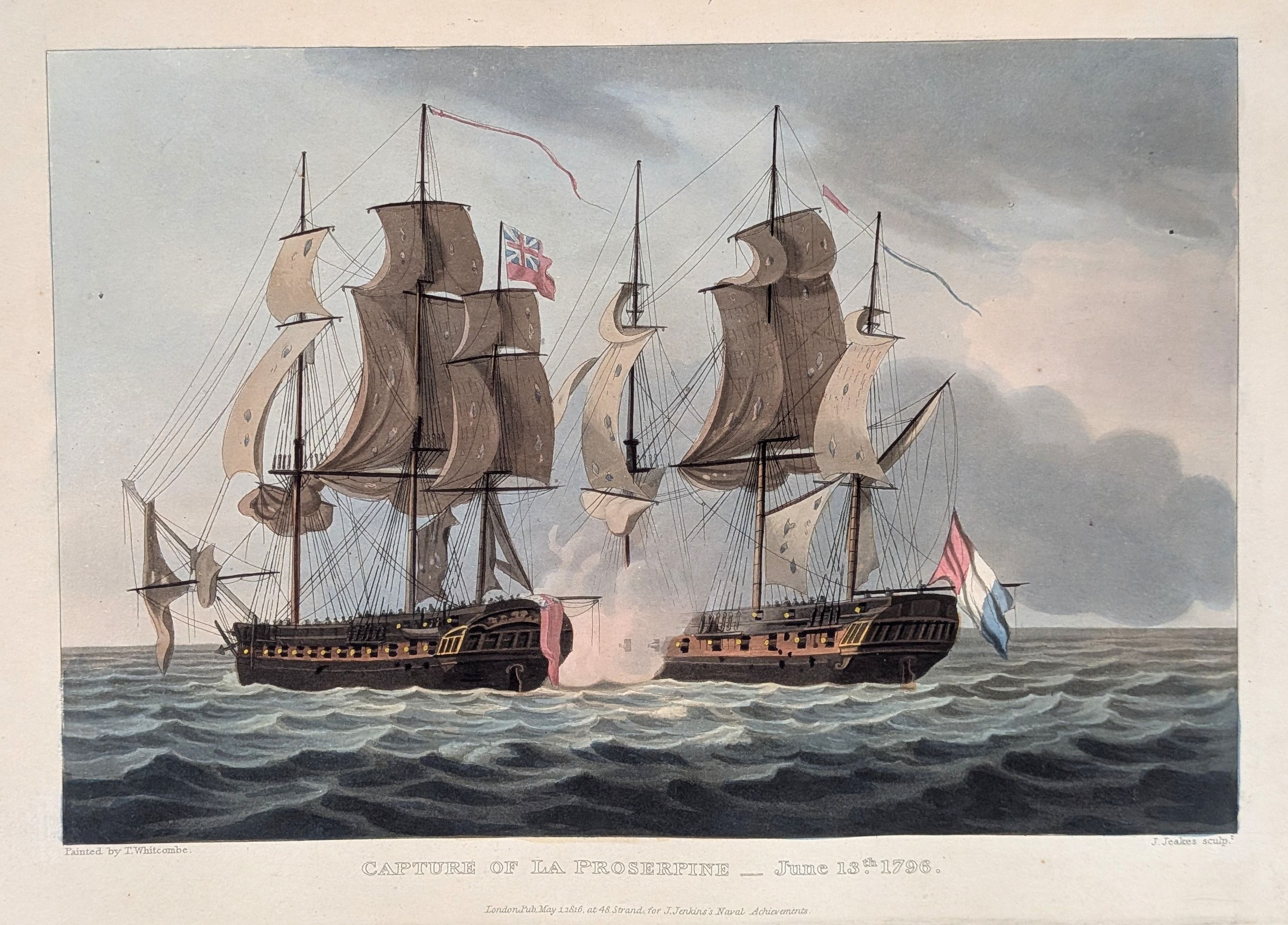 Capture Of Proserpine - June 13, 1795