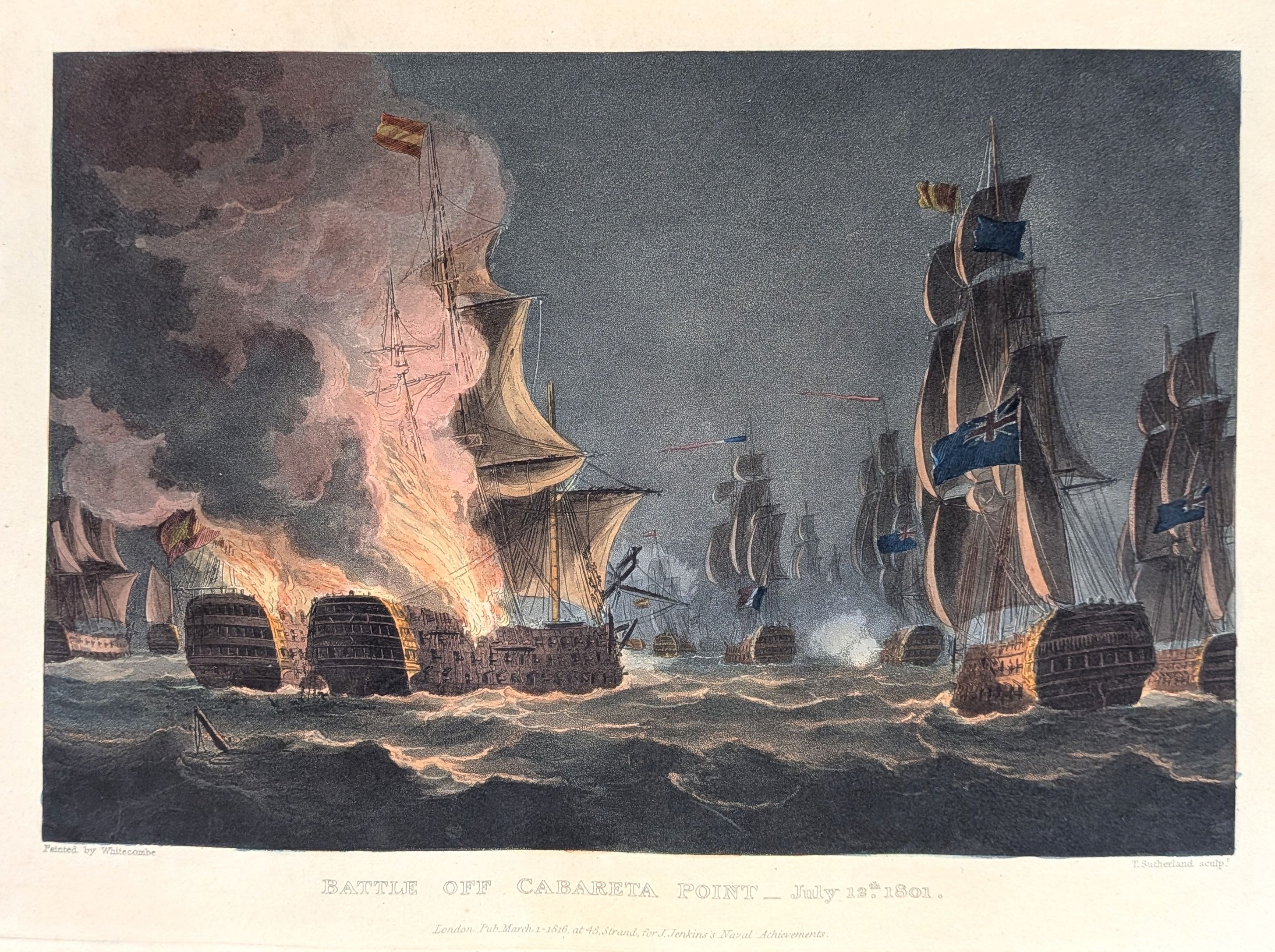 Battle Of Cabareta Point - July 12, 1801