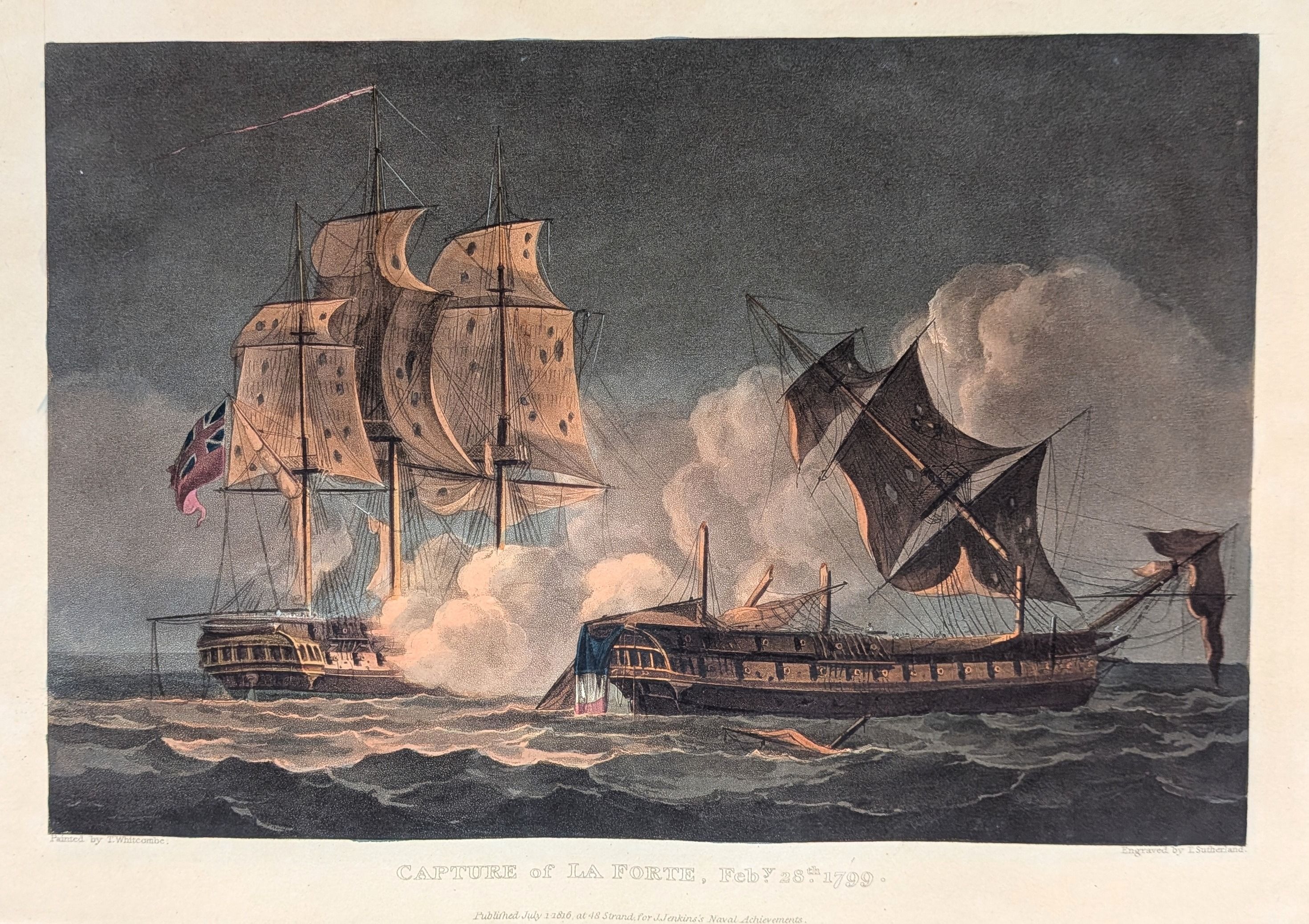 Capture of La Forte, Feb 28, 1799