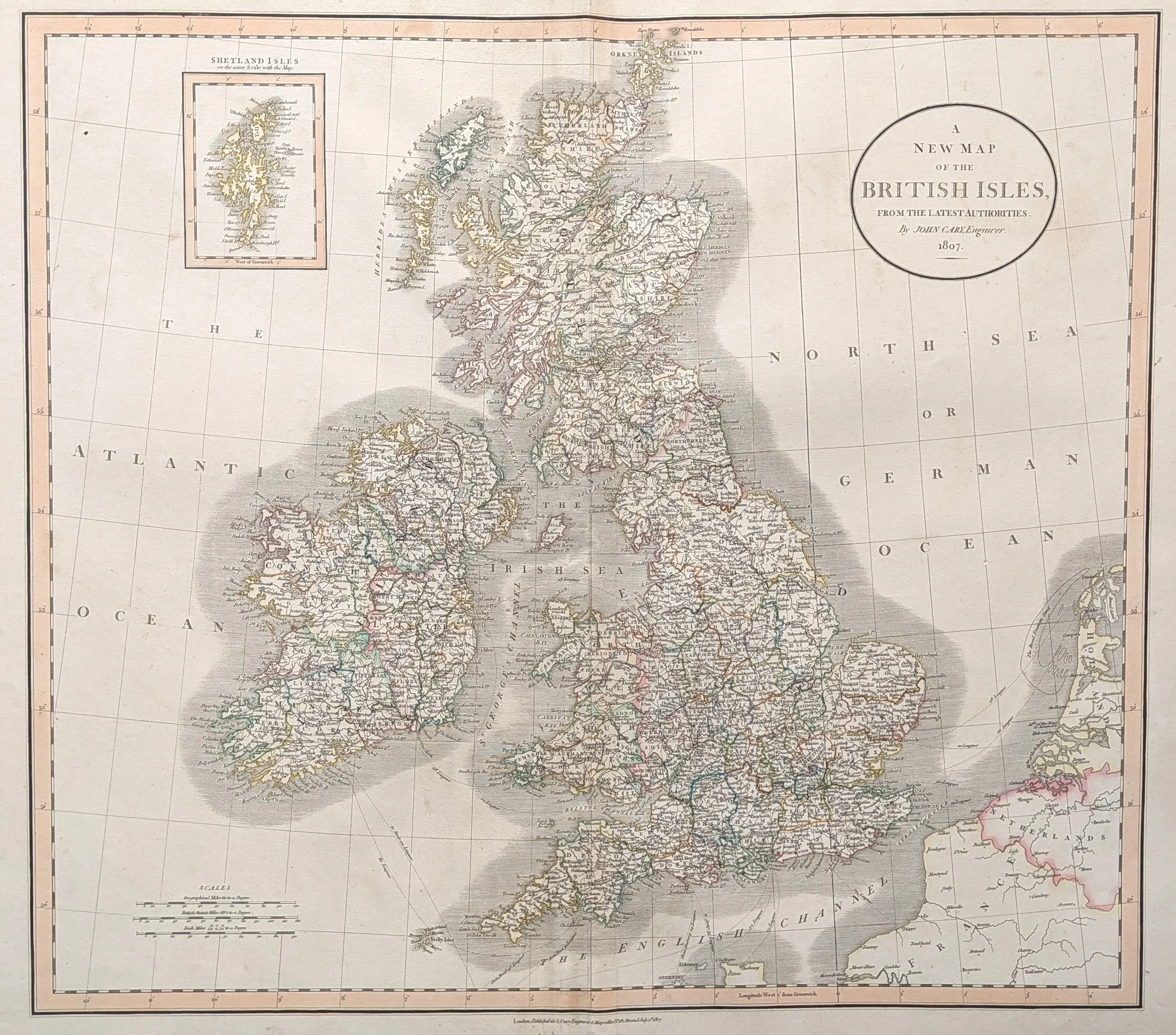 Maps - British Isles | Storey's