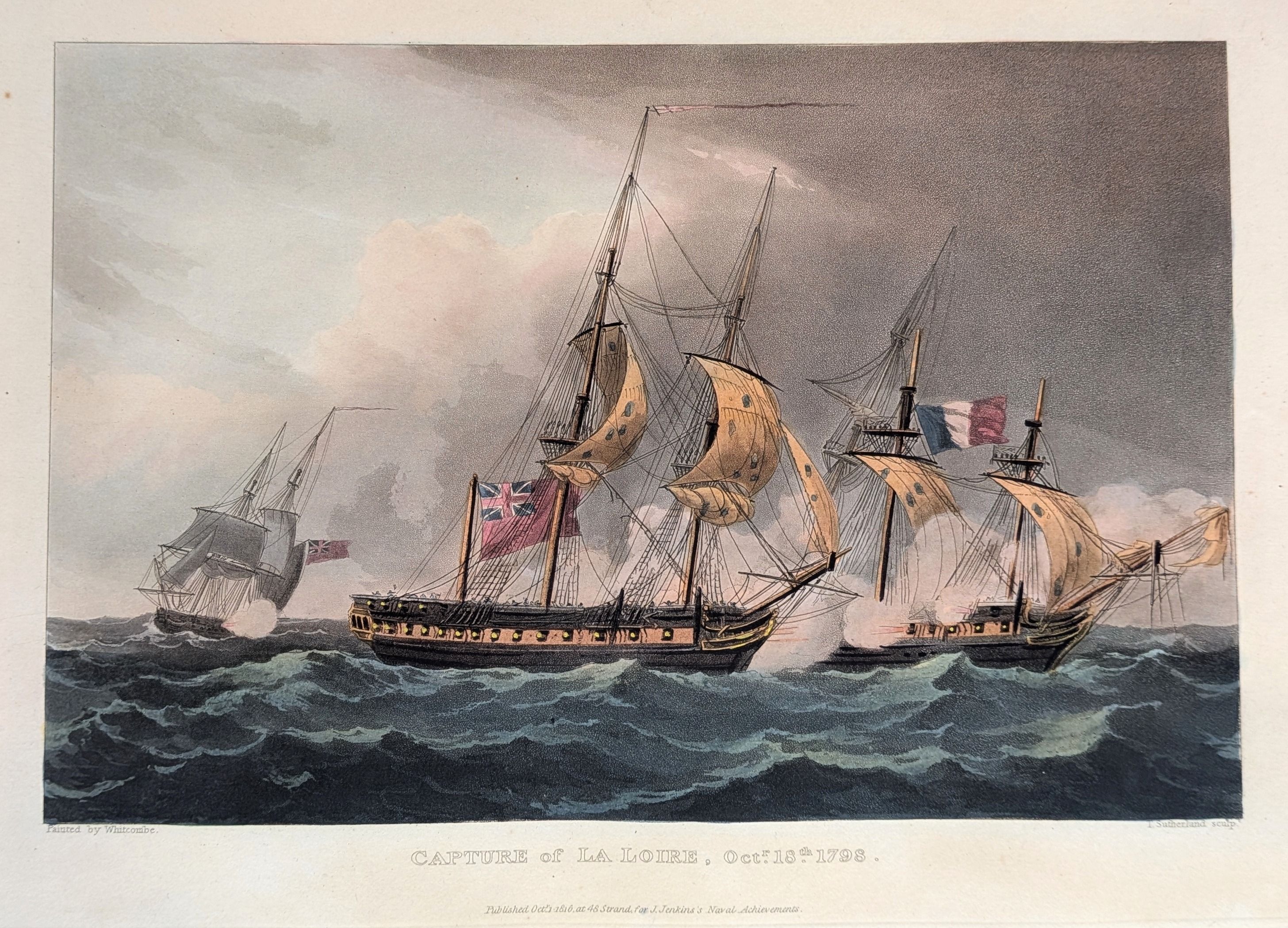 Capture of Loire, Oct, 18, 1798