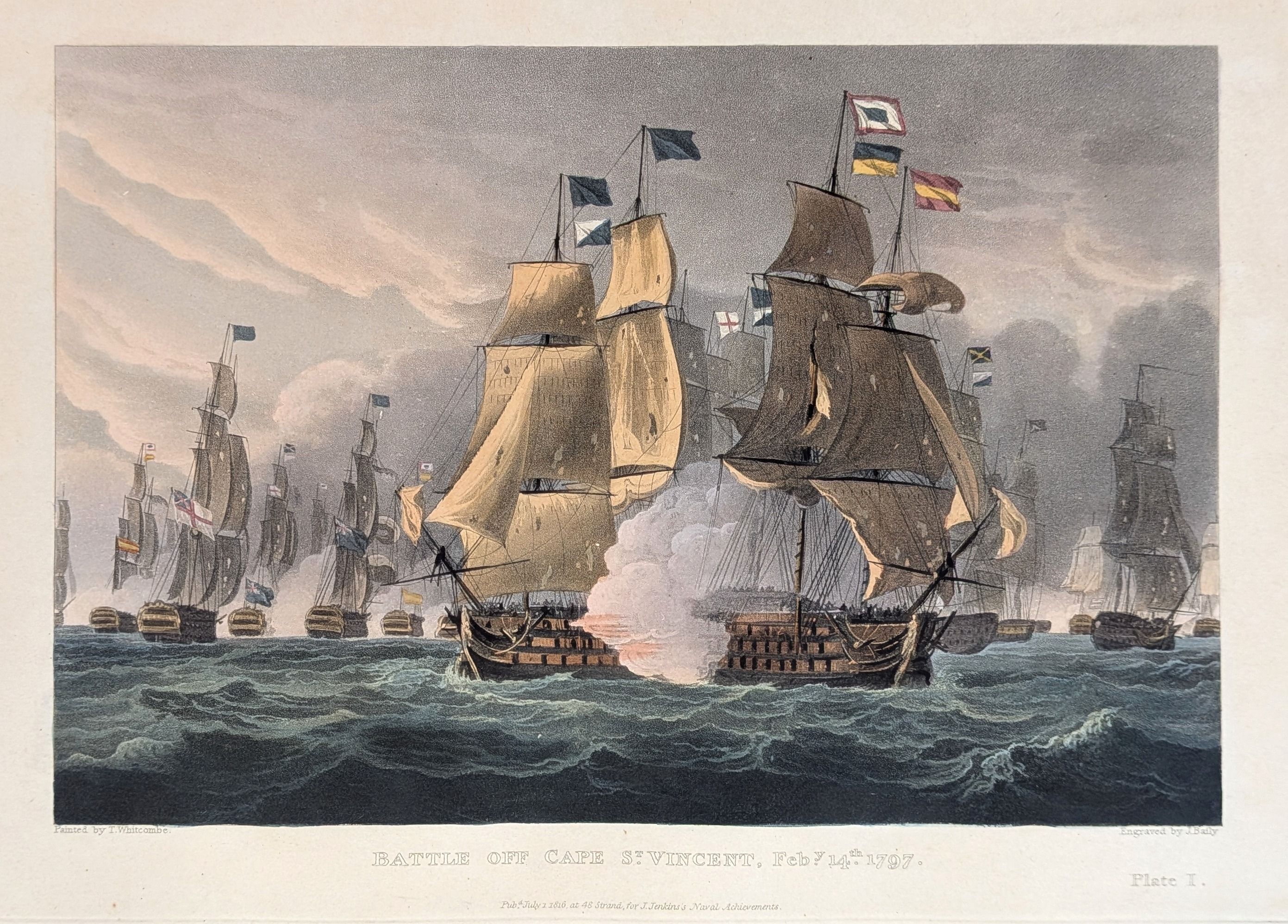 Battle of Cape St Vincent, Feb 14, 1797
