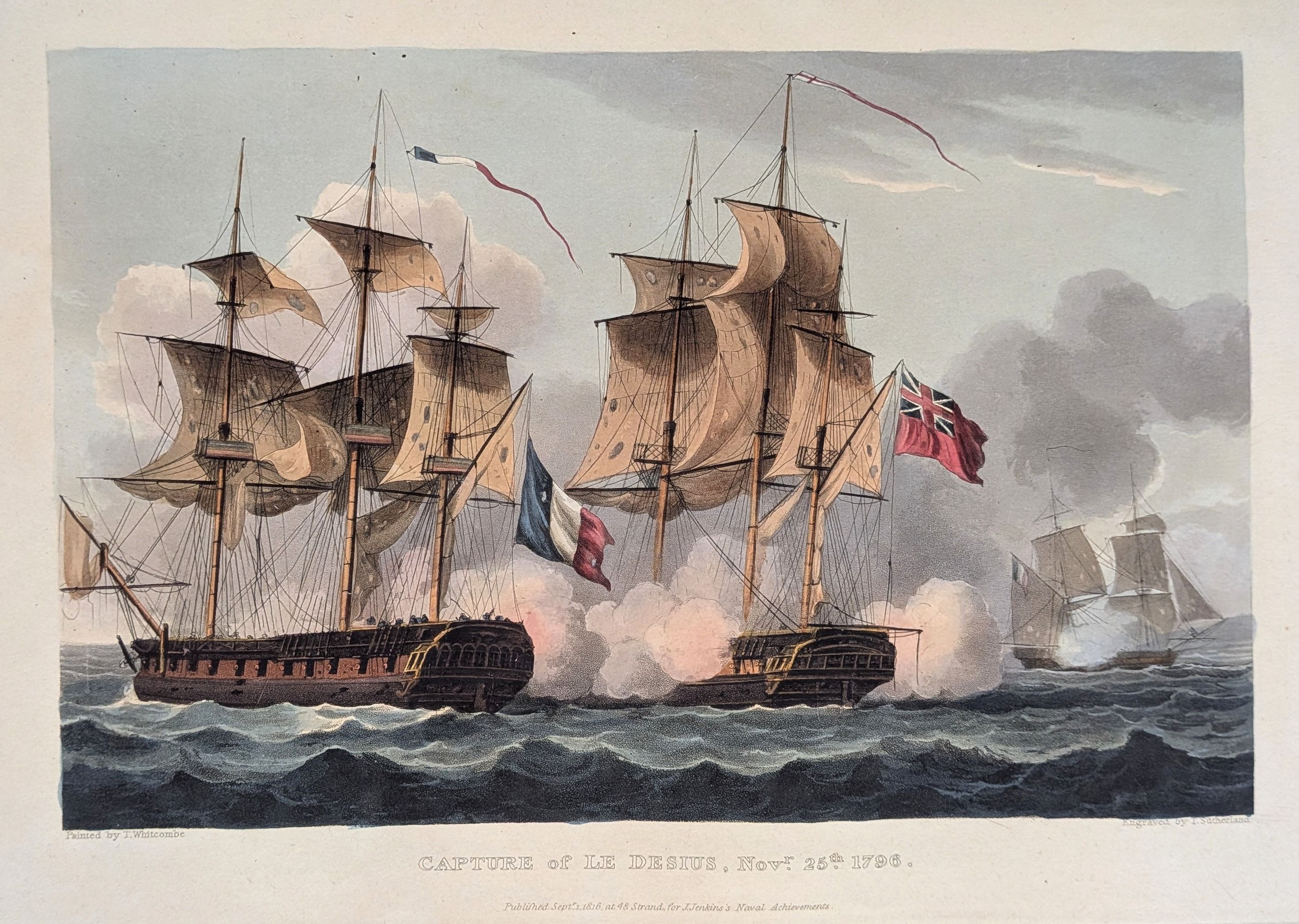 Capture of Le Desius , Nov 25, 1796