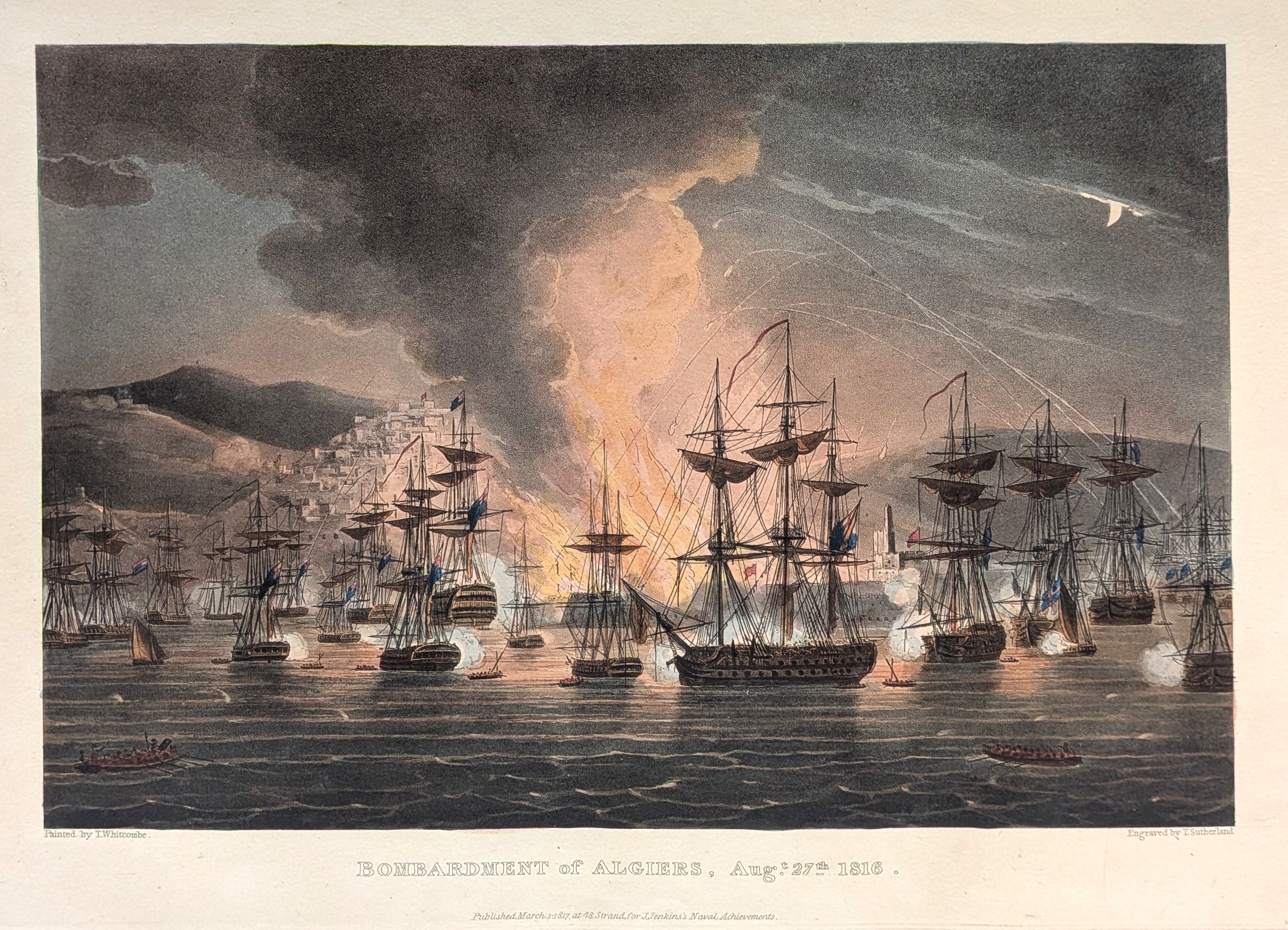 Bombardment of Algiers, Aug, 27, 1816