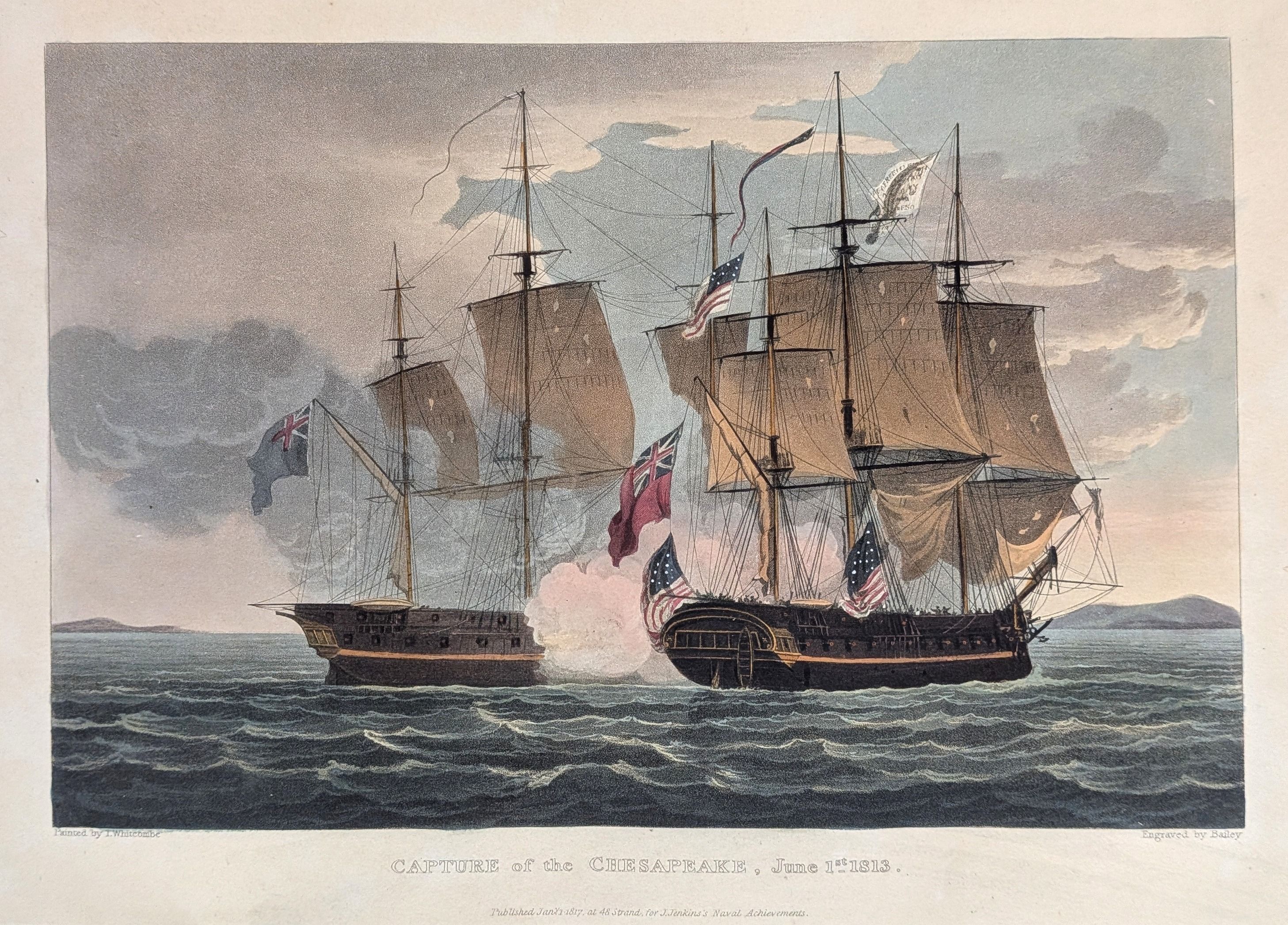 Capture of the Chesapeake, June 1 1813