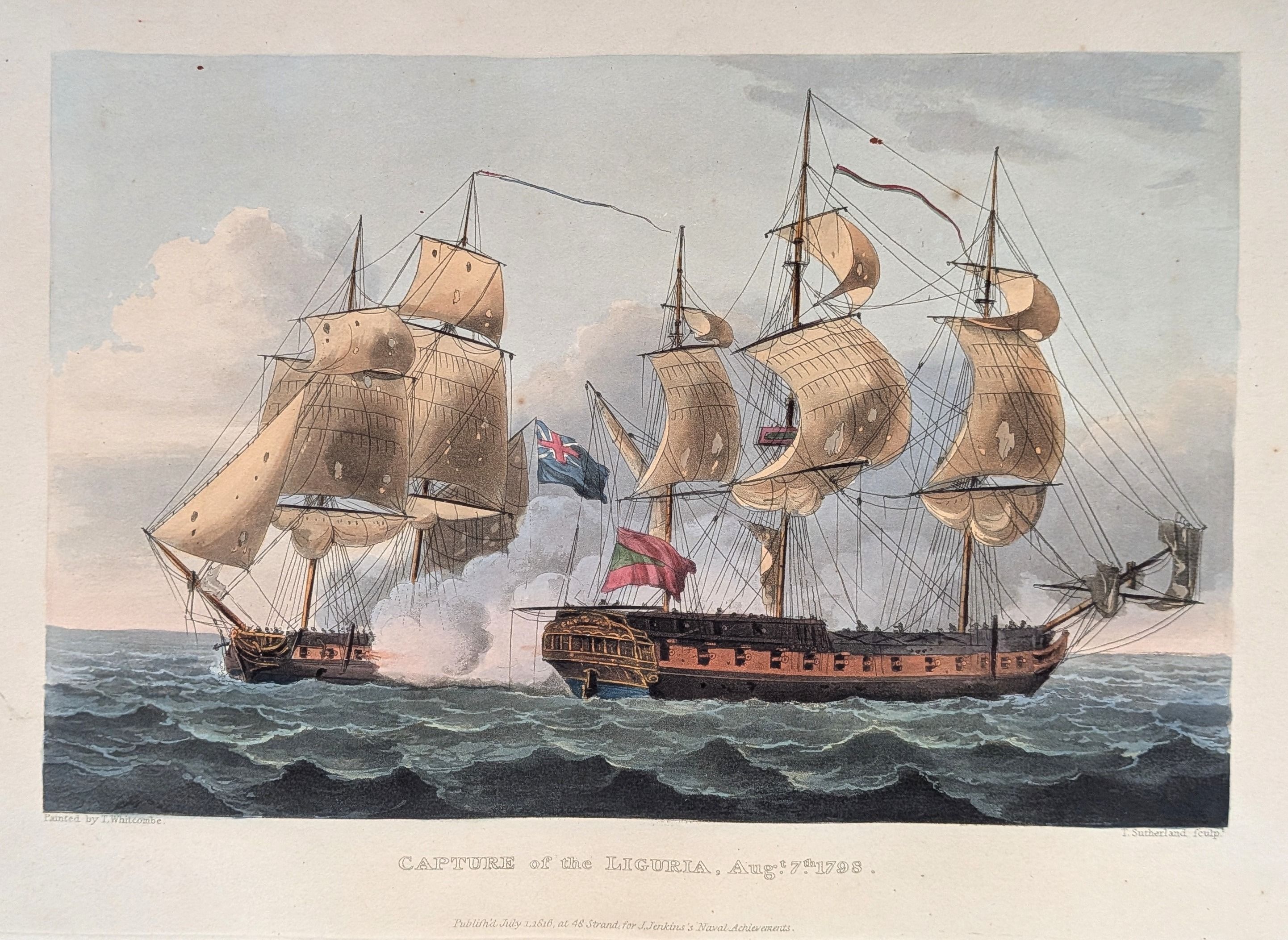 Capture of Liguria , Aug, 7, 1798