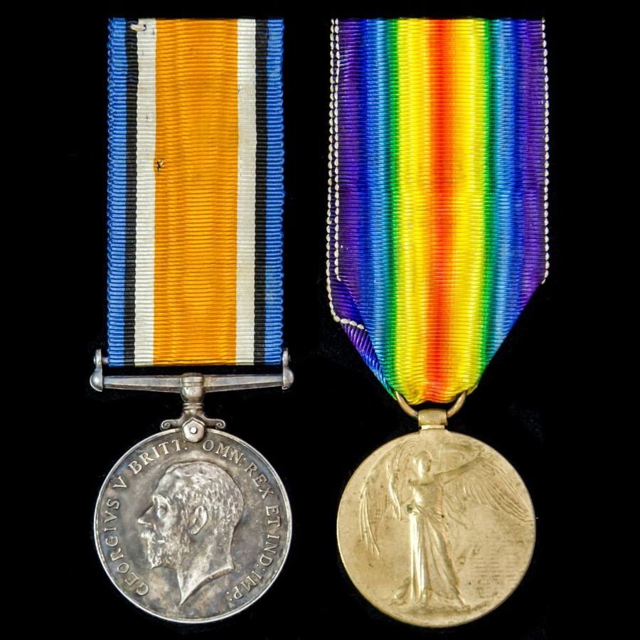 Military Medal recipients Great War pair awarded to Private G.H.R. Goldie, 1st/7th Battalion, Roy...
