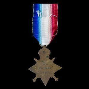 1914 Star awarded to Private H. Walker, 2nd Battalion, Royal Scots, who saw service on the Wester...