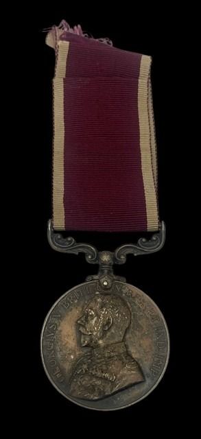 Army Long Service and Good Conduct Medal, GVR, awarded to Warrant Officer Class 2 J.J. Fenlon, Ro...
